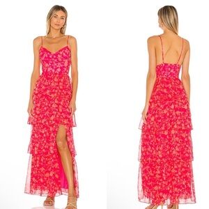Amanda Uprichard Pink Floral Women's Dress